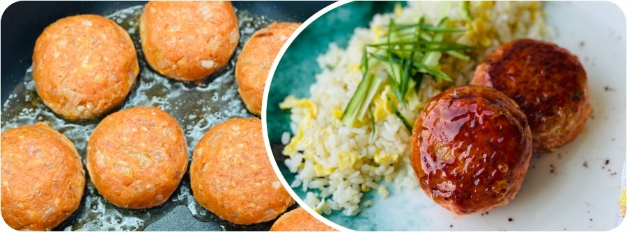 Котлеты из лосося