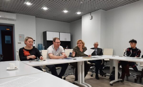 На встрече предприятий петербургского легпрома в Колледже петербургской моды