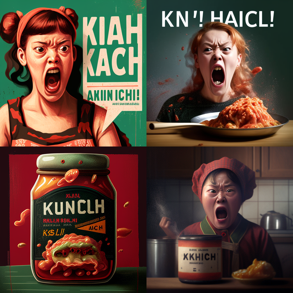 Вот примерно как-то так мы с ИИ не кричим на кимчи