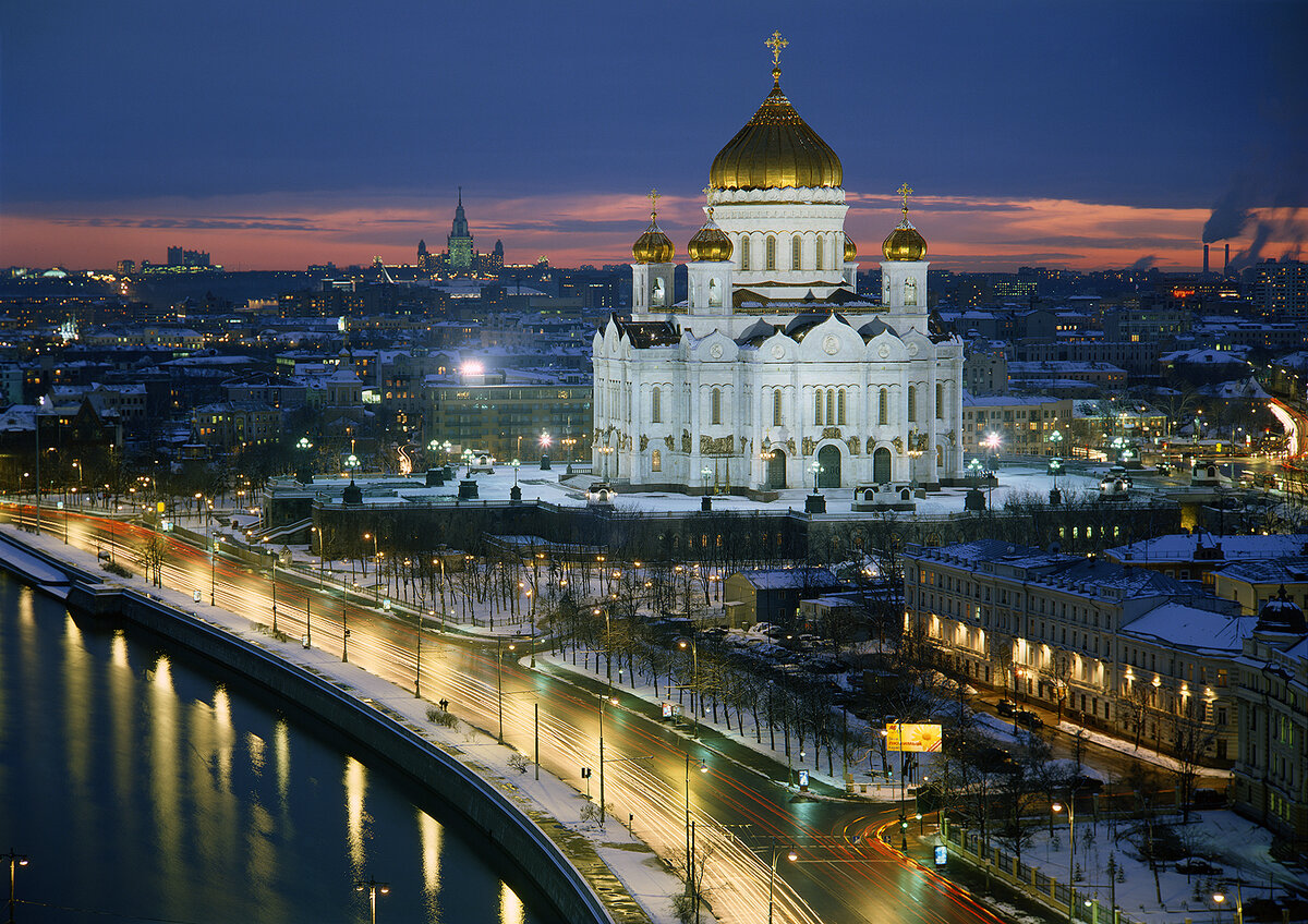 Виды храма Христа Спасителя Москвы