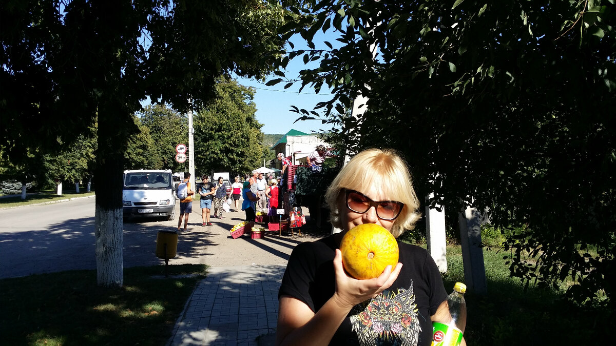  Дыни из колхоза «Путь Ильича», Приднестровье, Каменка, 8.08.2016 