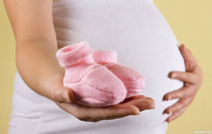 В ожидании доченьки!