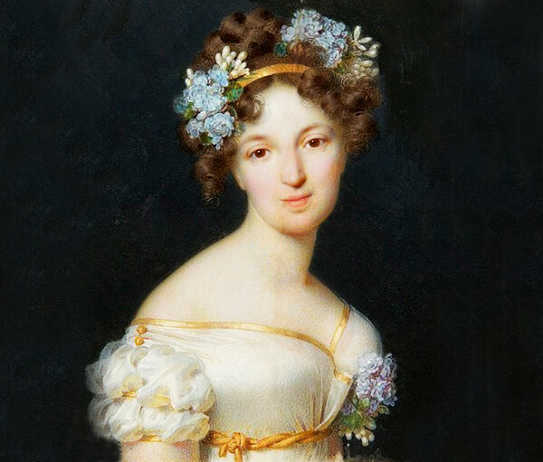 Ф. Милле. Елизавета Воронцова