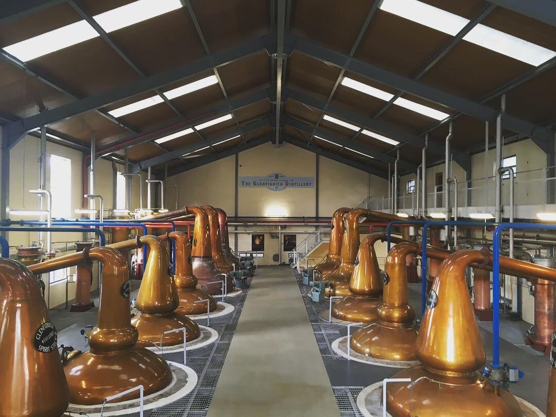 На производстве Glenfiddich