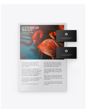 Пример нанесения своего дизайна на мокап