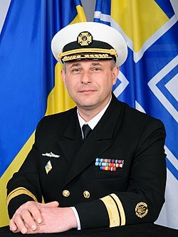 Андрей Тарасов, занимающий должность заместителя командующего ВМС Украины 