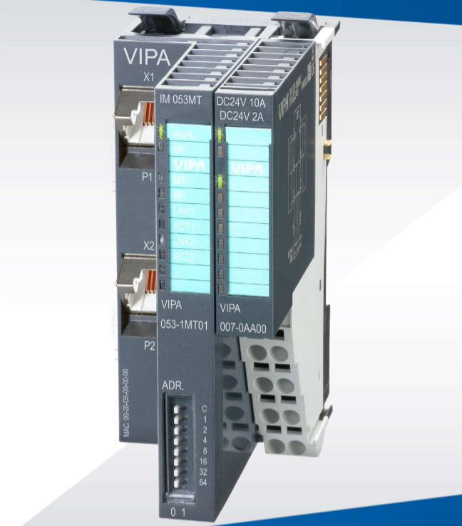 Новый ведомый модуль Modbus TCP 053-1MT01 общий вид