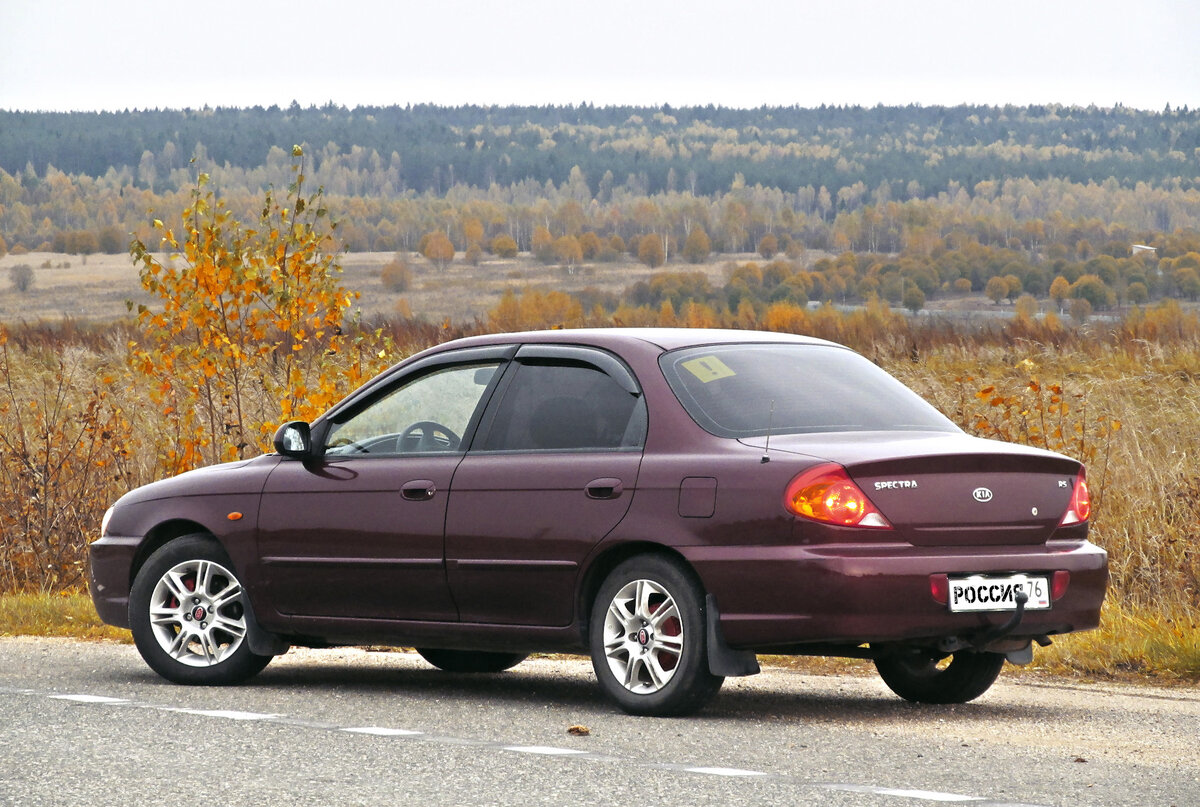  Kia Spectra I Рестайлинг 2.