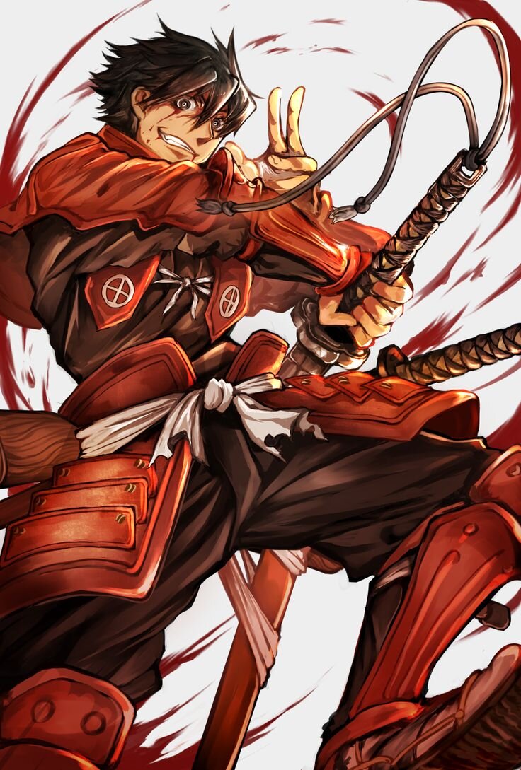 Фан-арт главного героя - Тоёхисы Симадзу
Источник: https://wallpapertag.com/drifters-wallpapers