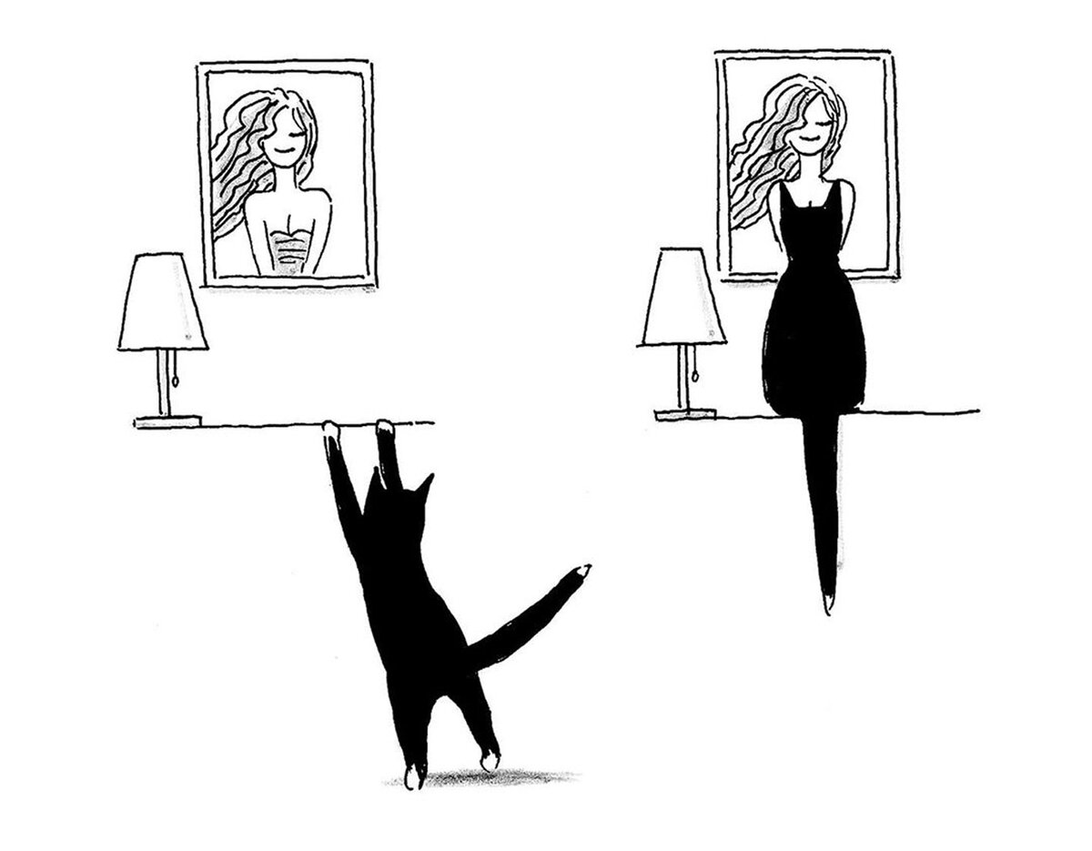 Игра теней - излюбленный прием мастера. 