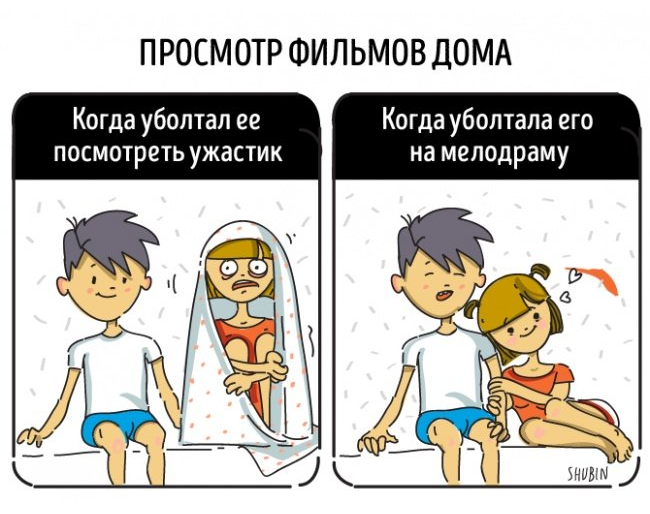Юмор в картинках про отношения