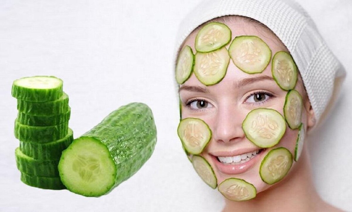 Огуречная маска для лица