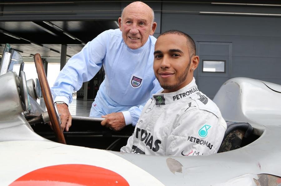 Стирлинг поддерживал молодых гонщиков Mercedes 