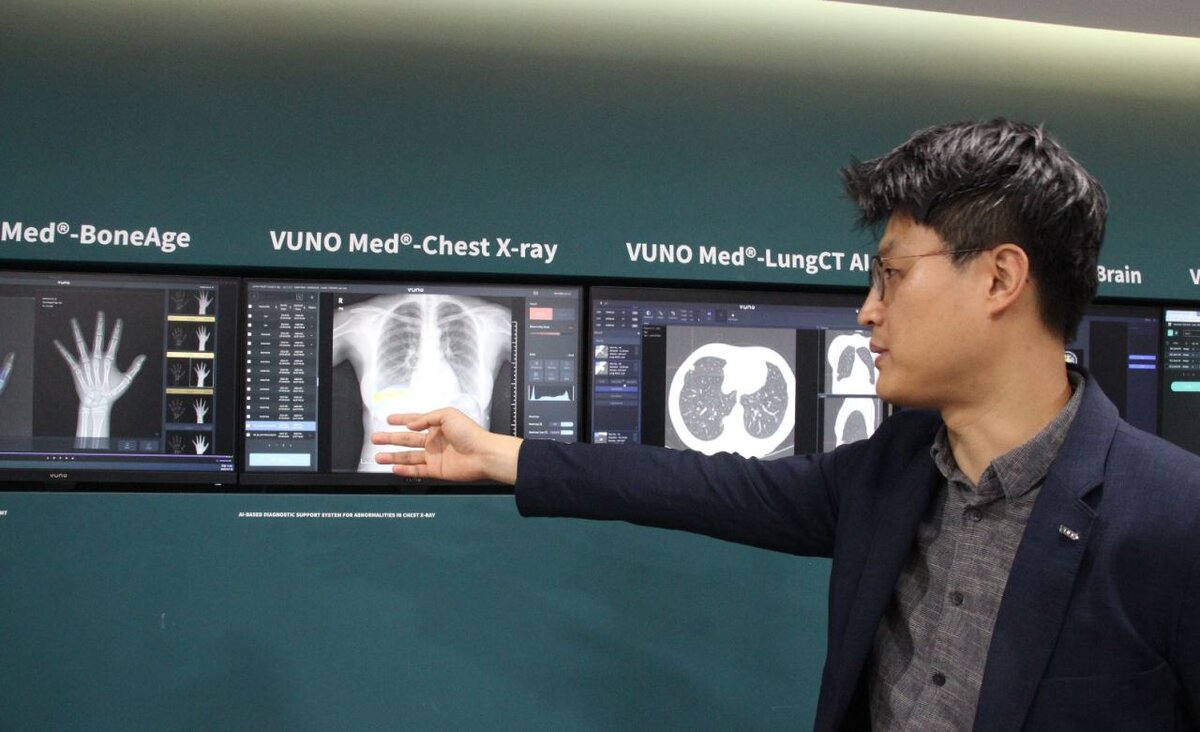 Чон Кю Хван, технический директор Vuno (Лим Чон Ё / KOREA HERALD 
