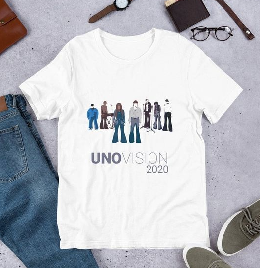 Пример дизайна для продажи. Футболки по факту не существует, пока ее не купят