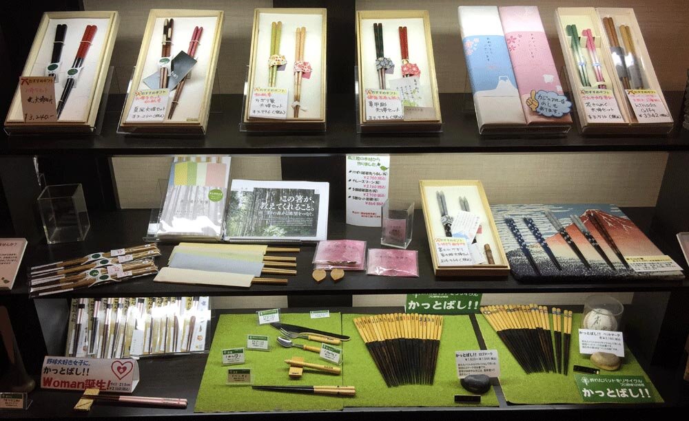 Настоящий магазин волшебных палочек, или как продаются японские палочки для еды