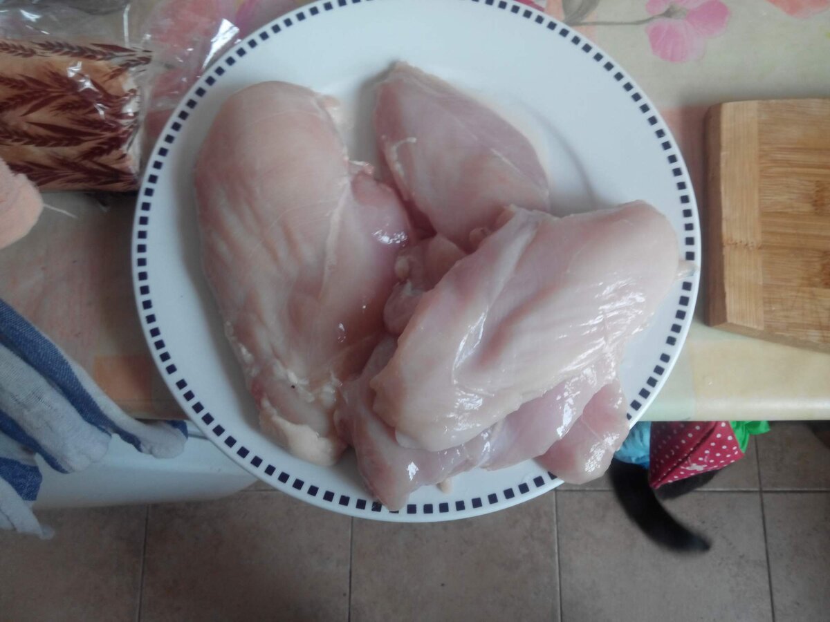 Мытые грудки.