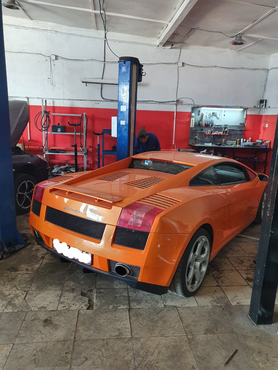                                  "Диагностика" Lamborghini  в Подмосковье 