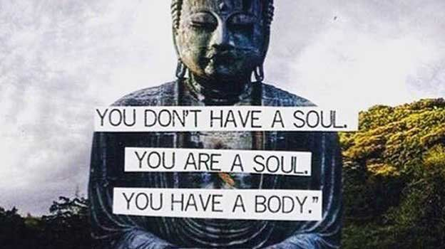 У вас нет души. Вы и есть душа. У вас есть тело