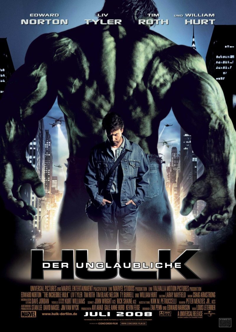Взято с Яндекс.Картинки - Невероятный Халк– 2008 г.
