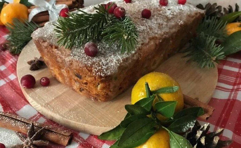 Пряный Рождественский кекс