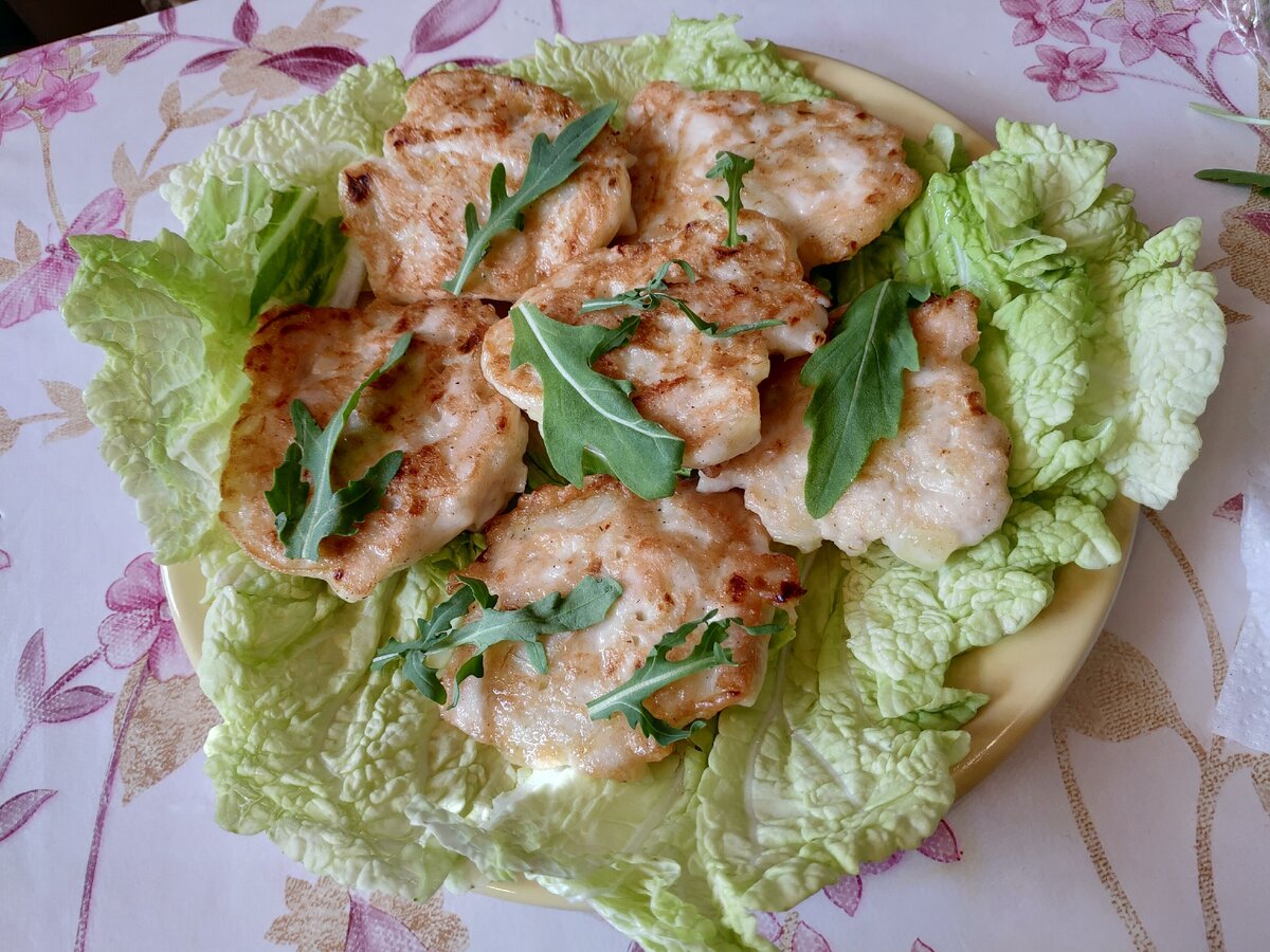 Так выглядят котлеты из куриной грудки в готовом виде