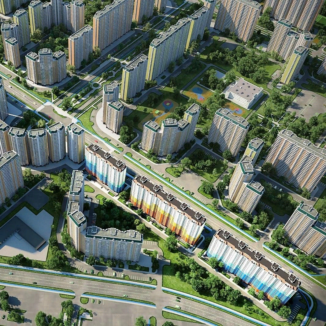 План застройки жк героев в железнодорожном