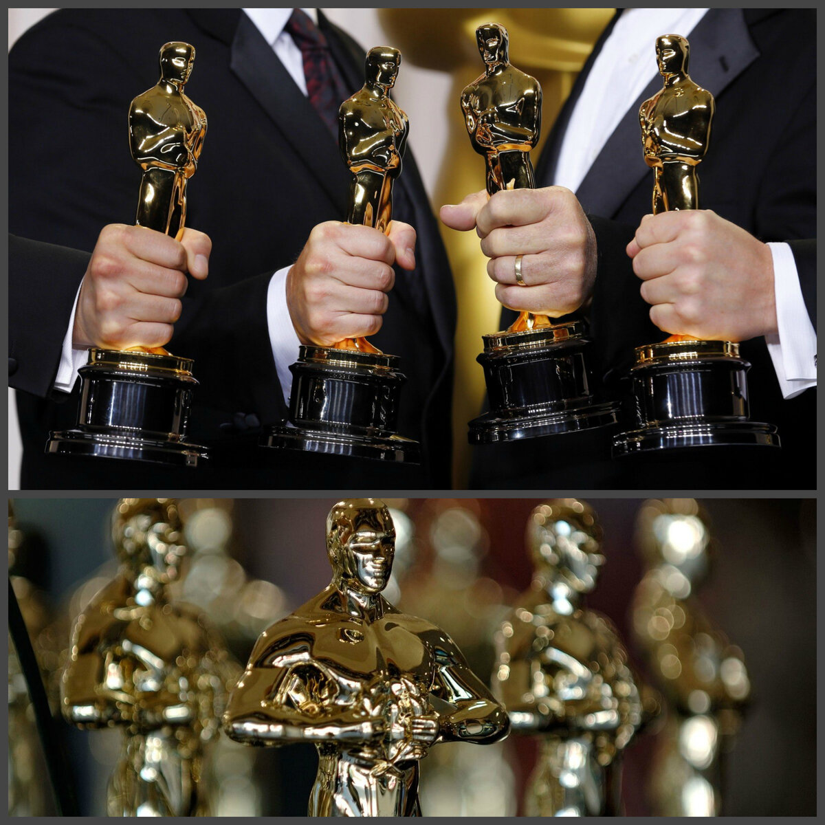 Статуэтка Оскар весит 8,5 фунтов (3,6 кг).