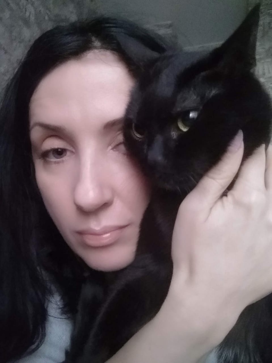 Бряшенька со своей котомамой Леной