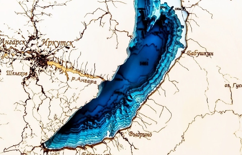 озеро Байкал без воды