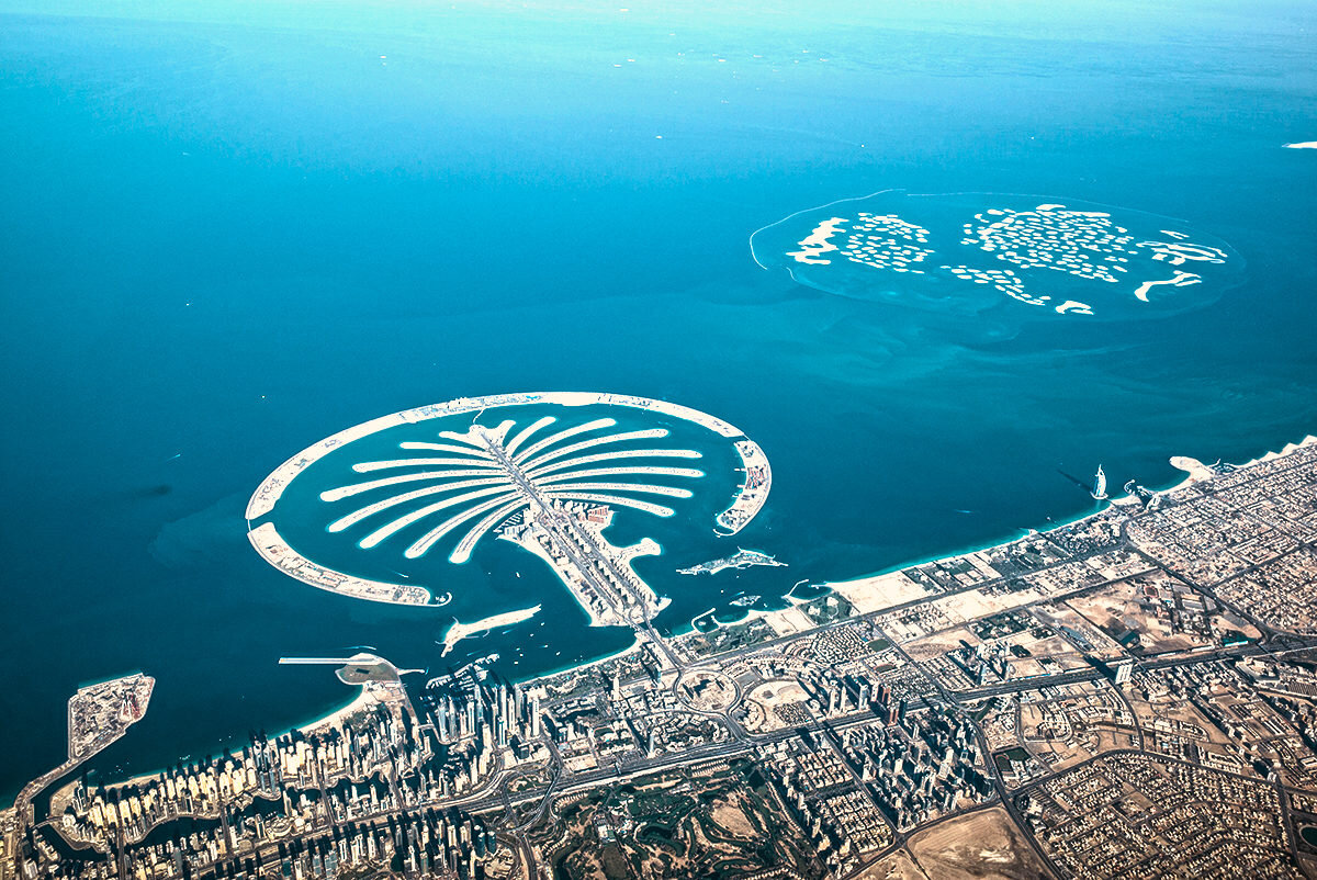 Палм-Джумейра - рукотворное чудо в Дубае: краткий обзор острова.