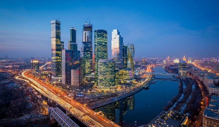 Москва-Сити с сайта merkuryev.net