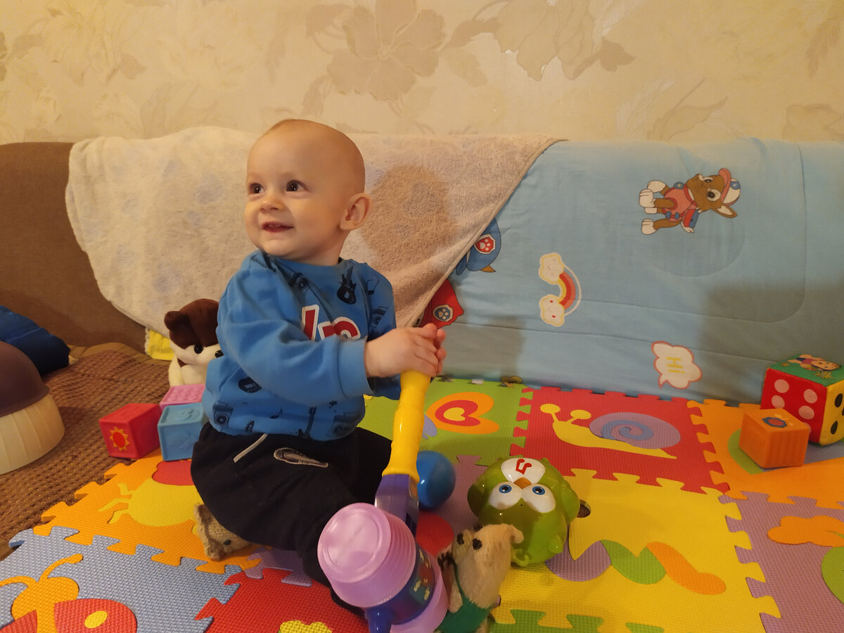 Очень подвижный ребенок - не удержать на одном месте