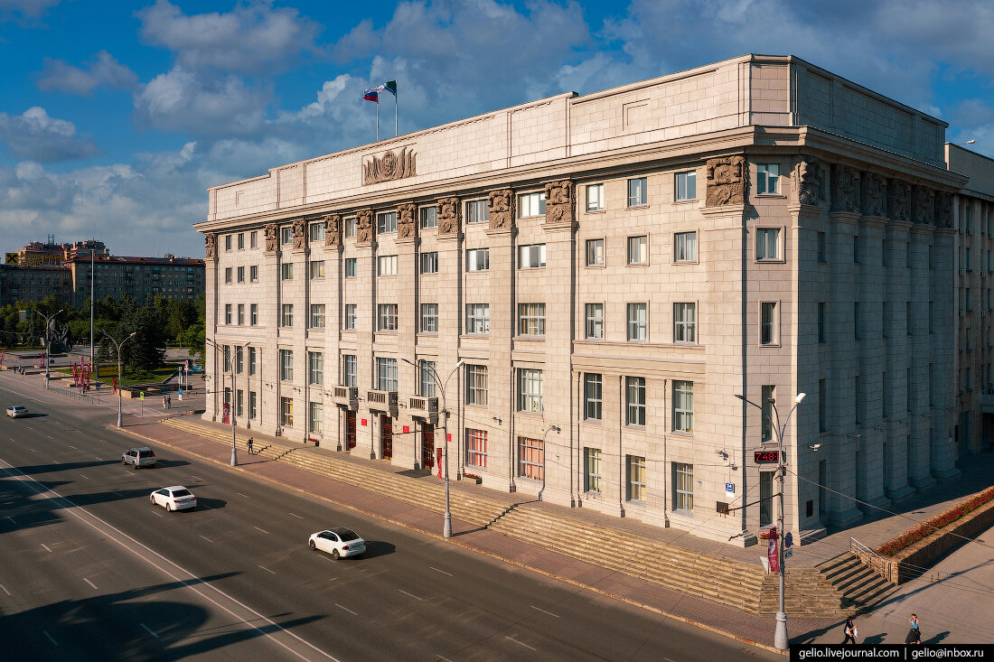 Здания новосибирска фото