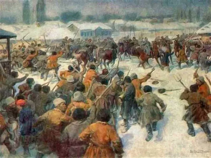 массовое крестьянское восстание