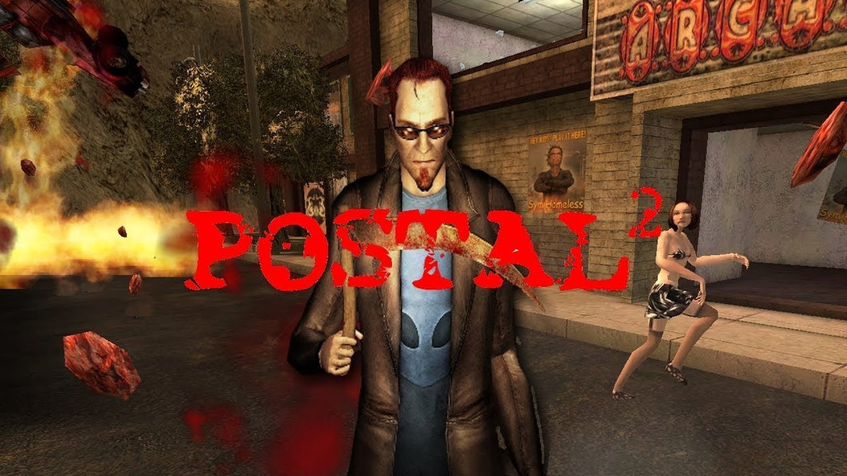 Your postal. Чувак из игры Postal.