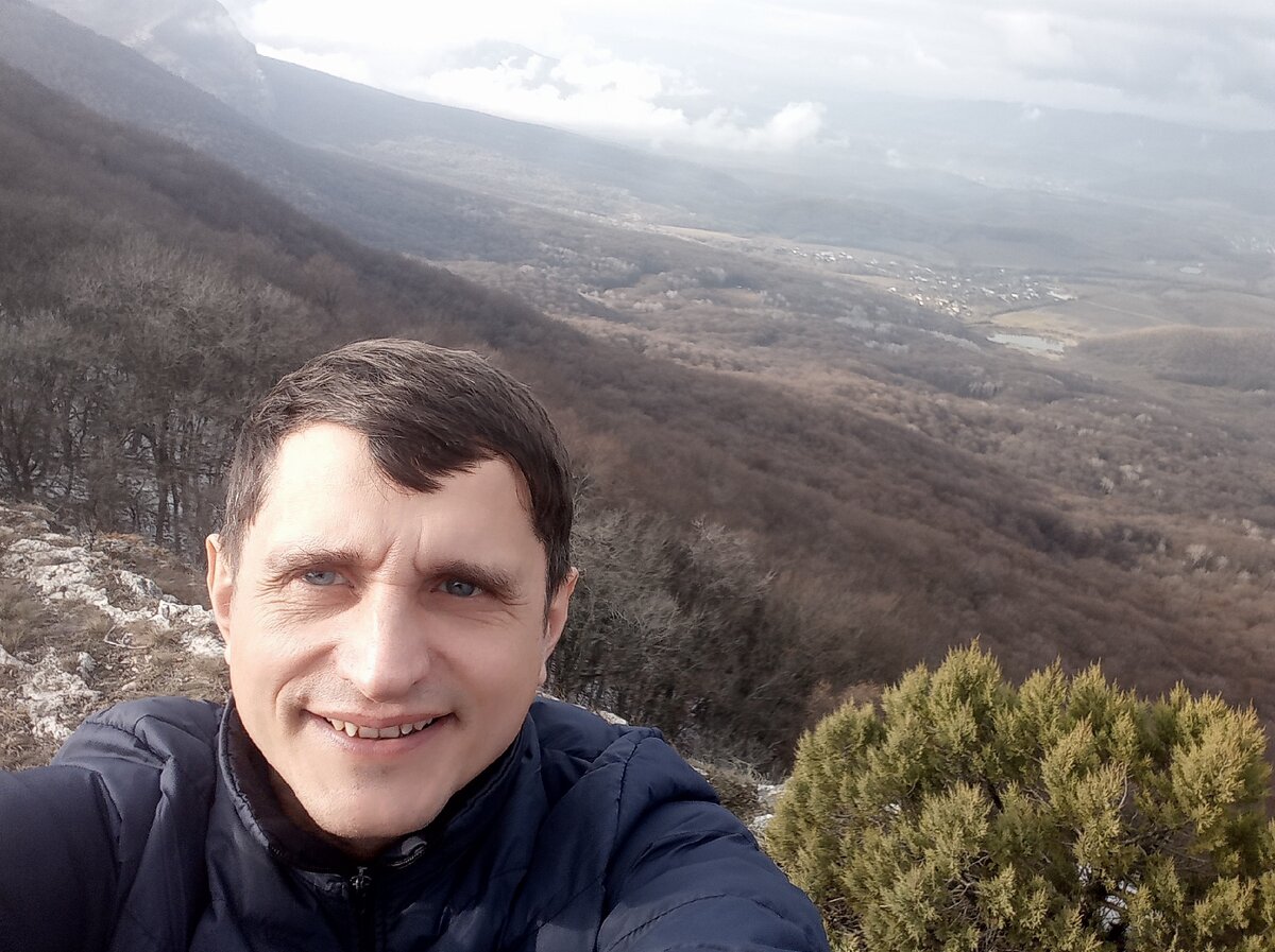 Вид на Бельбекскую долину