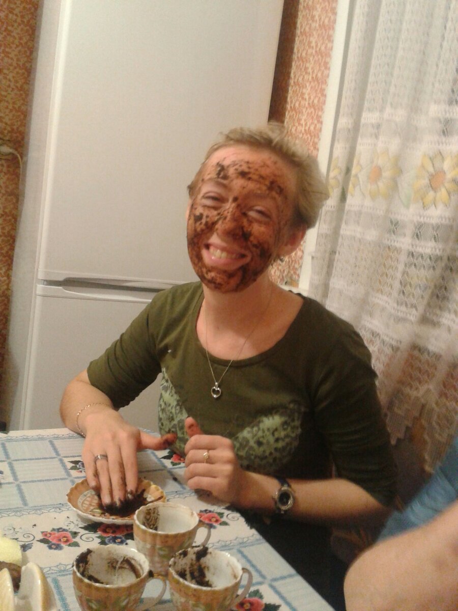 Мы с мамой теперь регулярно делаем такую маску.