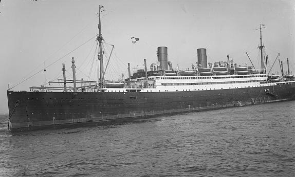 Пассажирский пароход SS Berlin III в 1925 году. Источник wikipedia.org