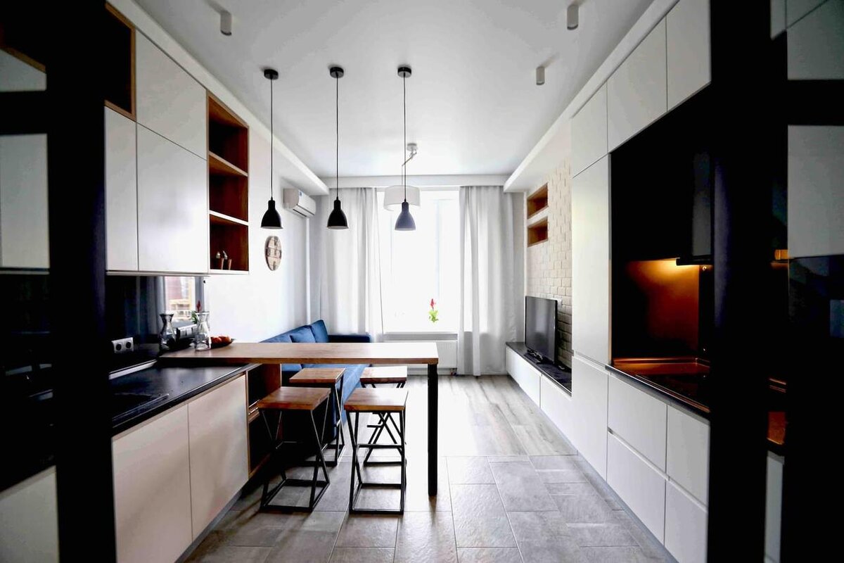 Квартира в Москве. Ничто не выдает географическую принадлежность.