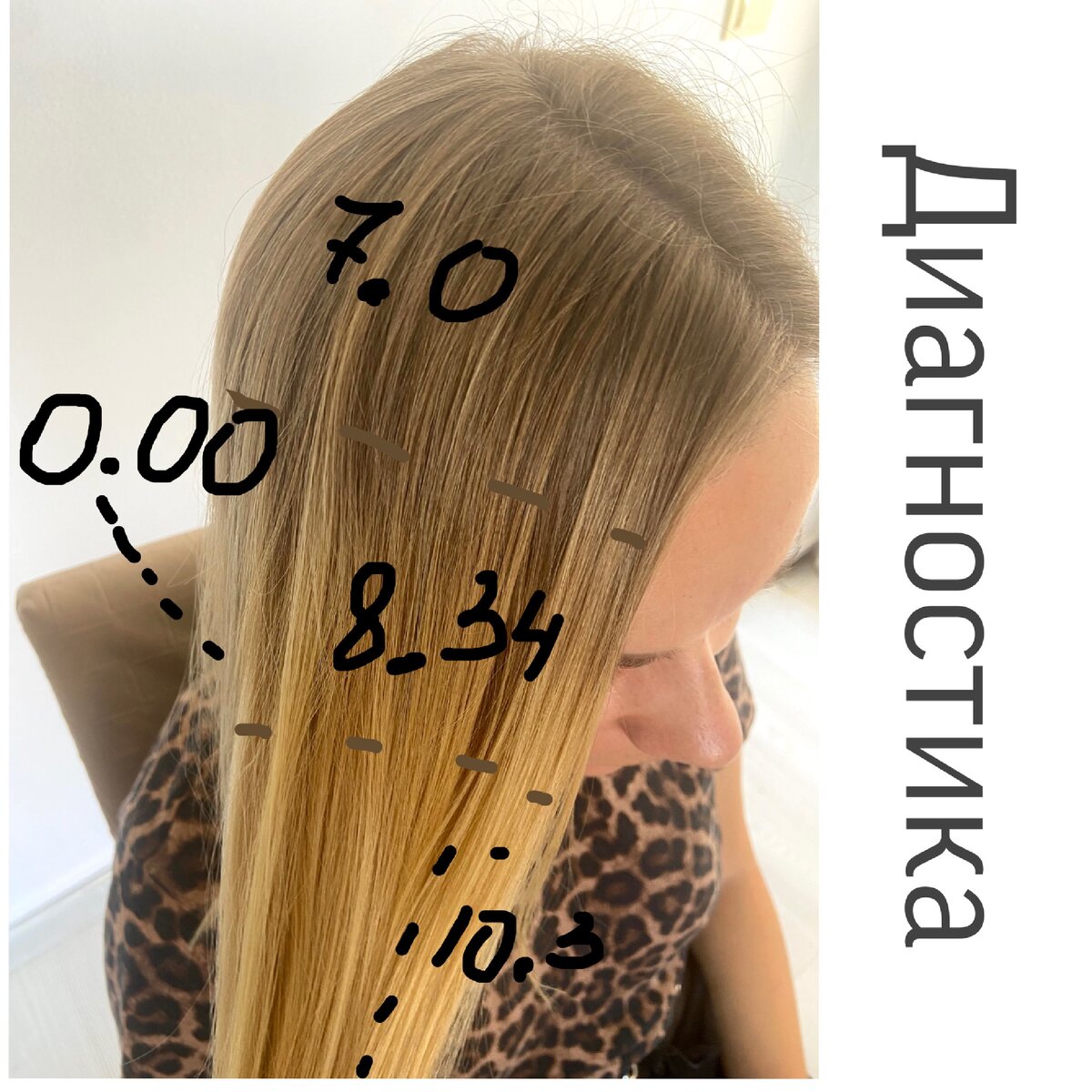 Диагностика - отправная точка колористики волос