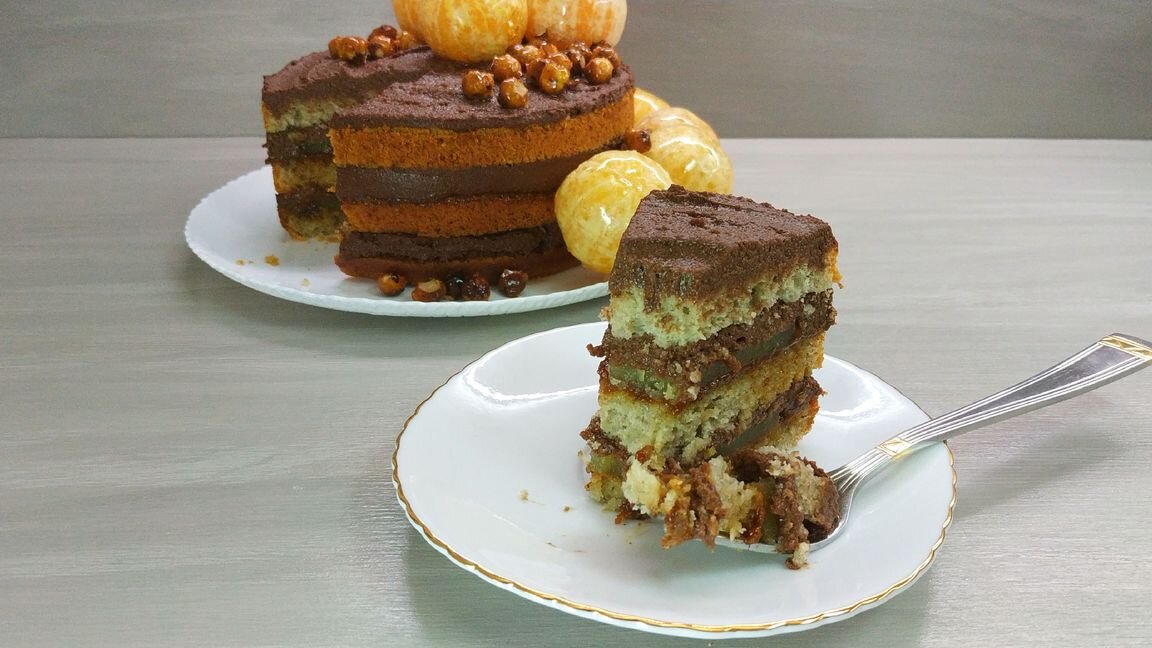 Вкусный постный торт