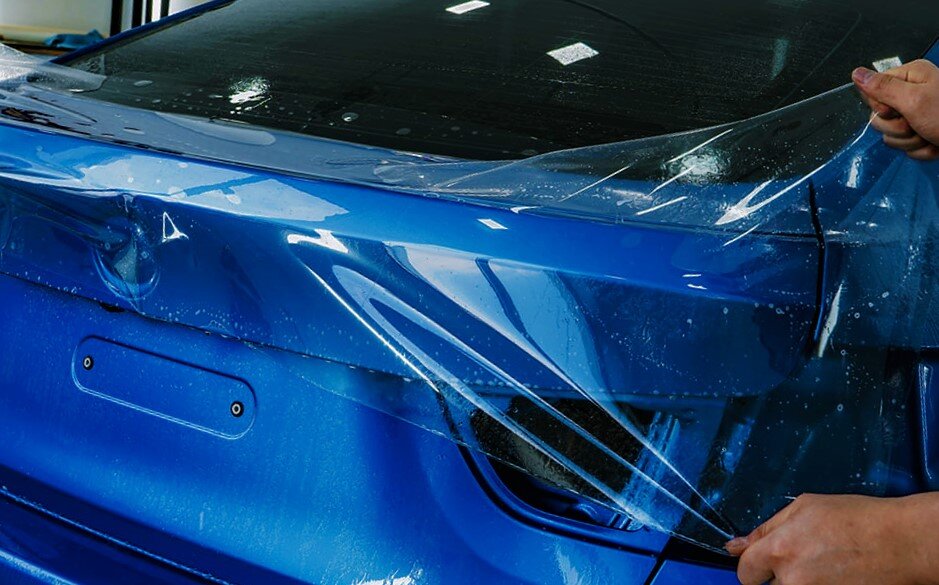 Анти гравийная пленка.