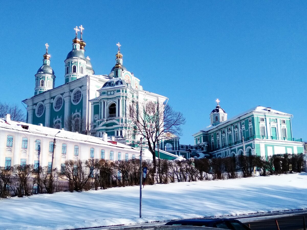 смоленск собор успенский зима