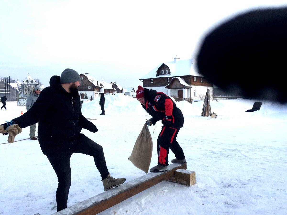 Бои на бревне