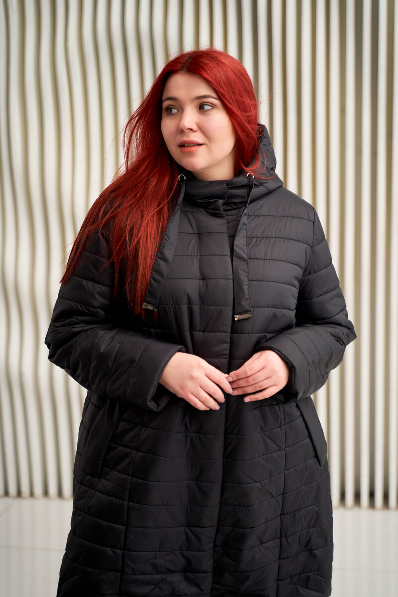 Удлинённая куртка Lira черный
