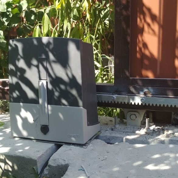 Откатной привод CAME (авторское фото канала)