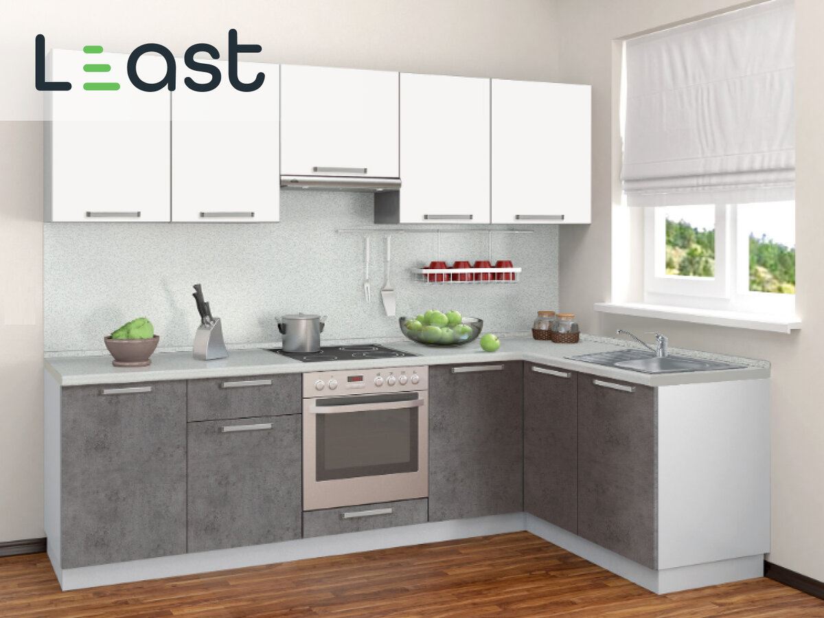 Модульные кухни представлены на сайте Least Sale 
