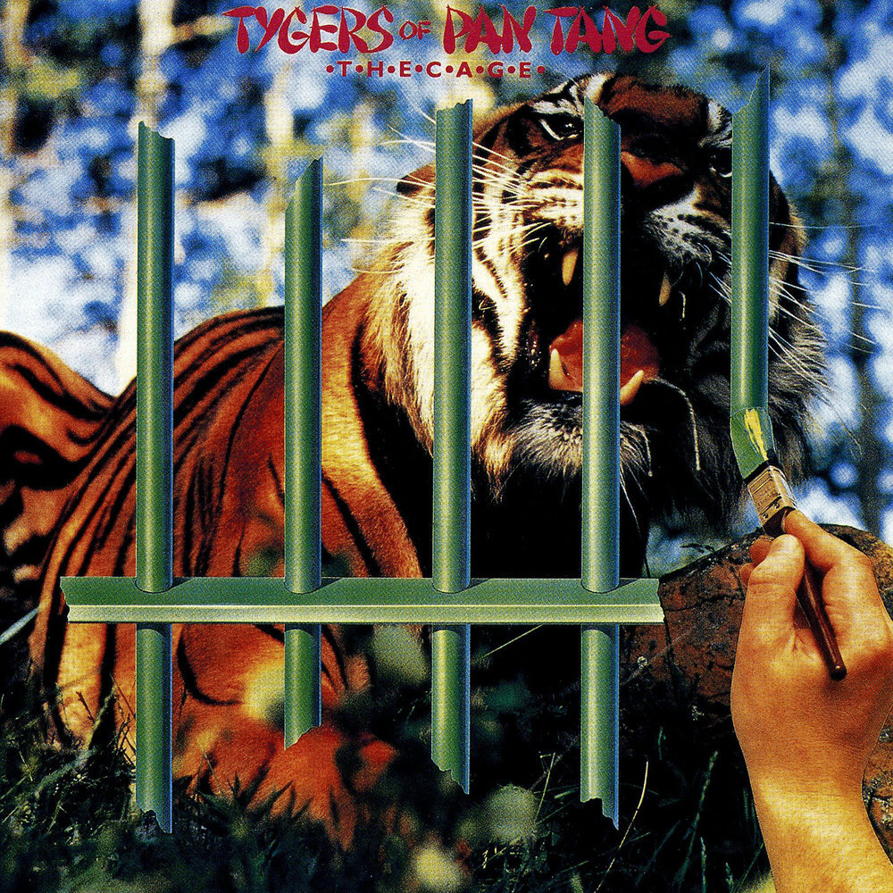 На этом альбоме хэви-металлических тигров заперли в клетку