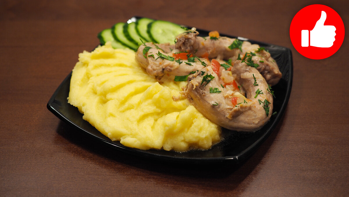 Куриные шейки в мультиварке